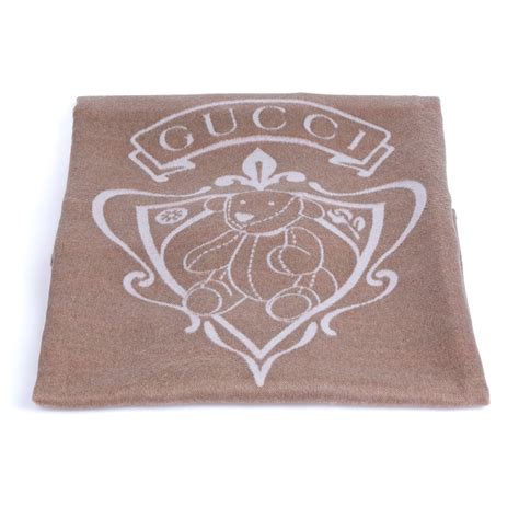 gucci grey baby blanket|designer baby blankets gucci.